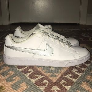 Nike white shoes